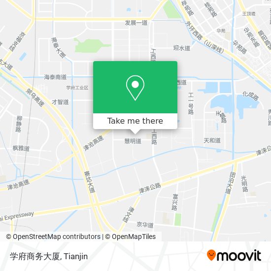 学府商务大厦 map