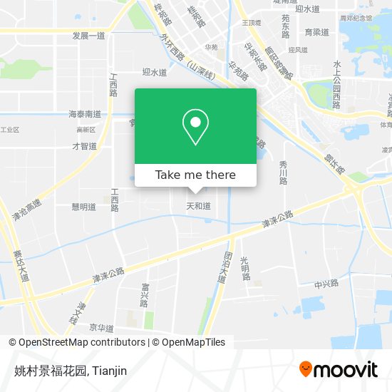 姚村景福花园 map