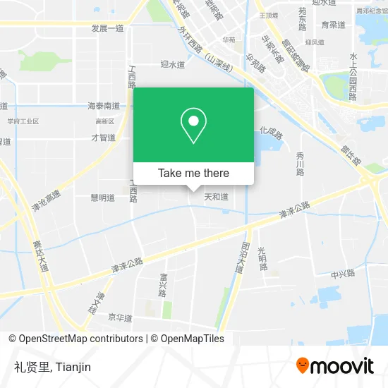礼贤里 map