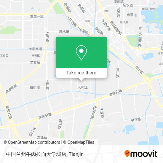 中国兰州牛肉拉面大学城店 map