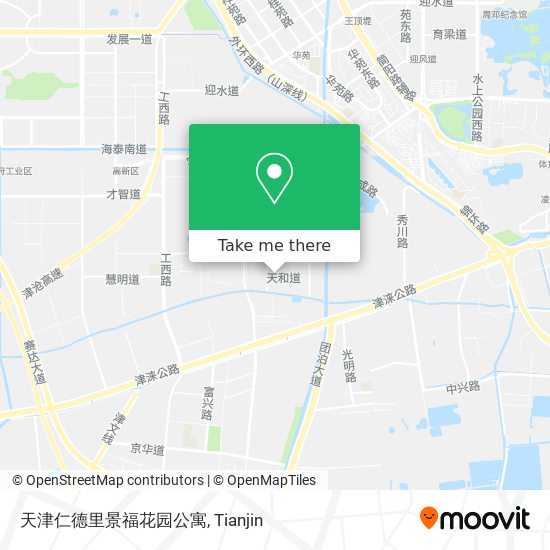 天津仁德里景福花园公寓 map
