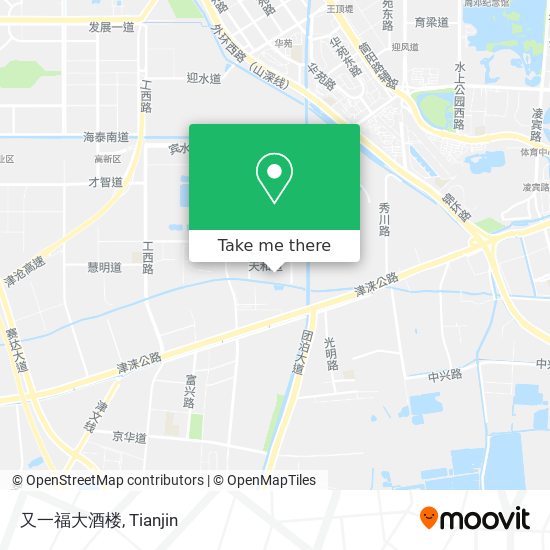 又一福大酒楼 map