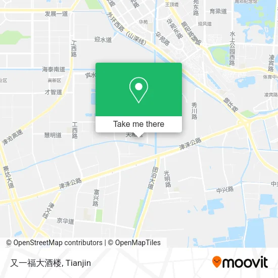 又一福大酒楼 map