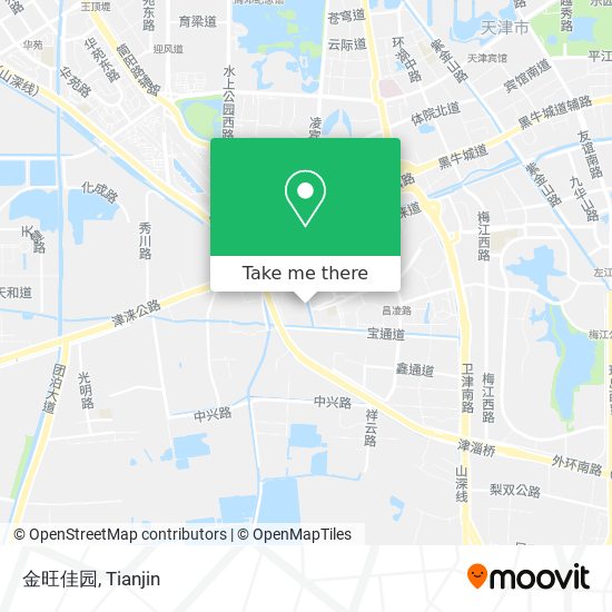 金旺佳园 map