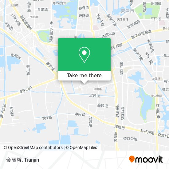 金丽桥 map