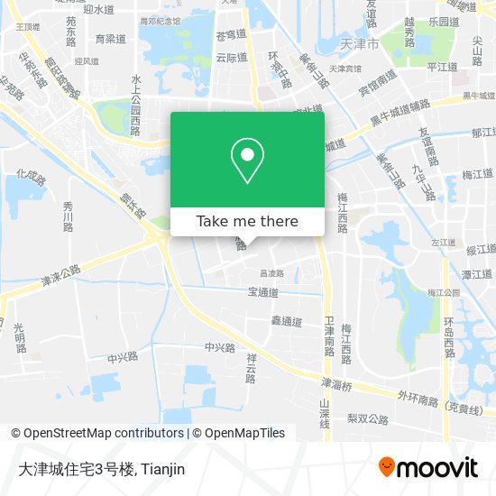 大津城住宅3号楼 map
