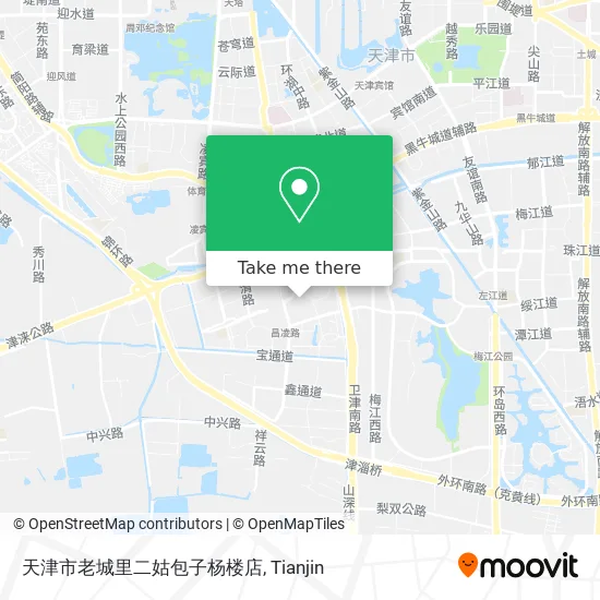 天津市老城里二姑包子杨楼店 map