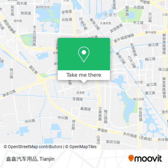 鑫鑫汽车用品 map