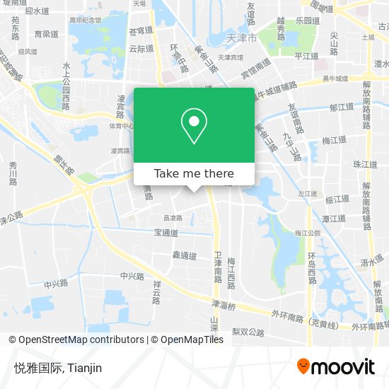 悦雅国际 map
