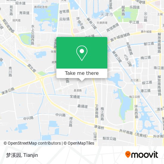 梦溪园 map