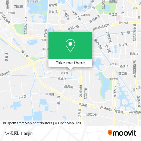 波溪园 map