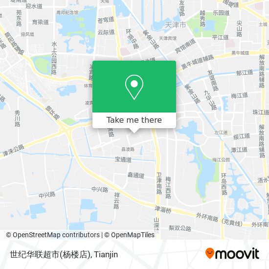 世纪华联超市(杨楼店) map