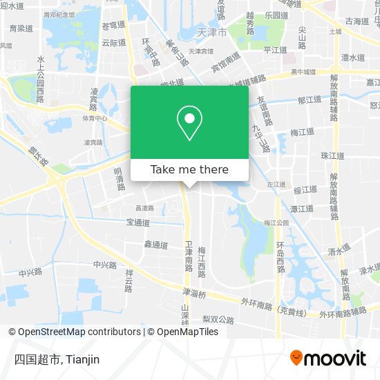 四国超市 map