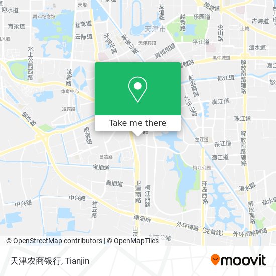 天津农商银行 map