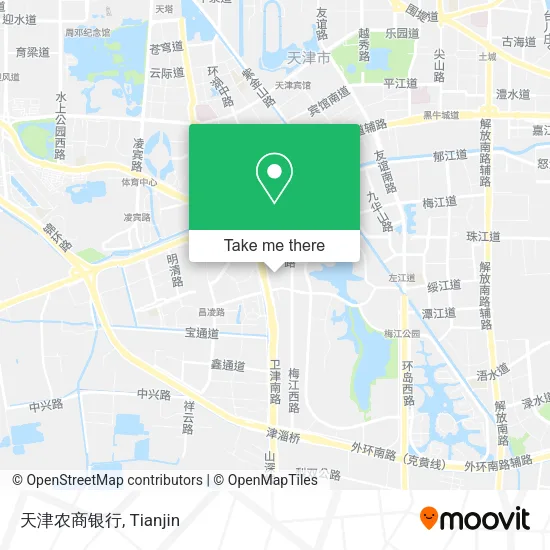 天津农商银行 map