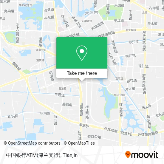 中国银行ATM(津兰支行) map