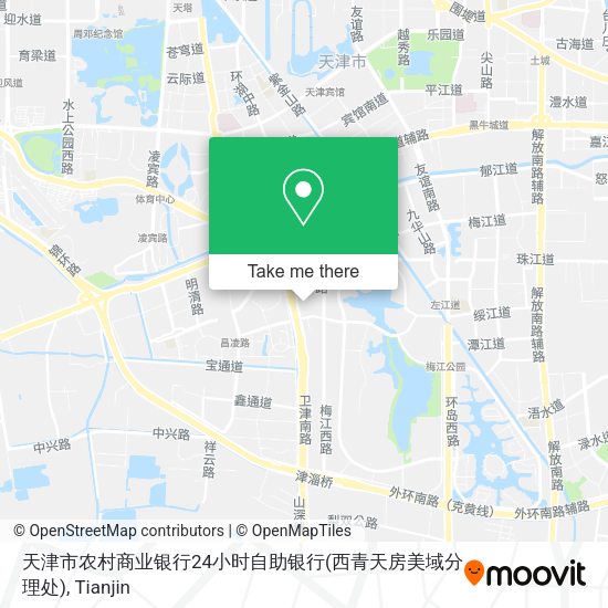天津市农村商业银行24小时自助银行(西青天房美域分理处) map