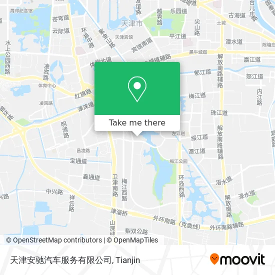 天津安驰汽车服务有限公司 map