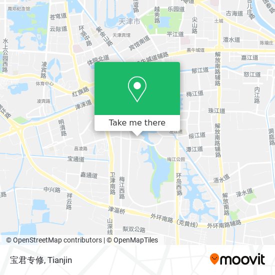 宝君专修 map