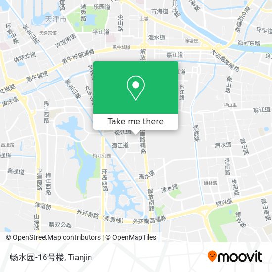 畅水园-16号楼 map