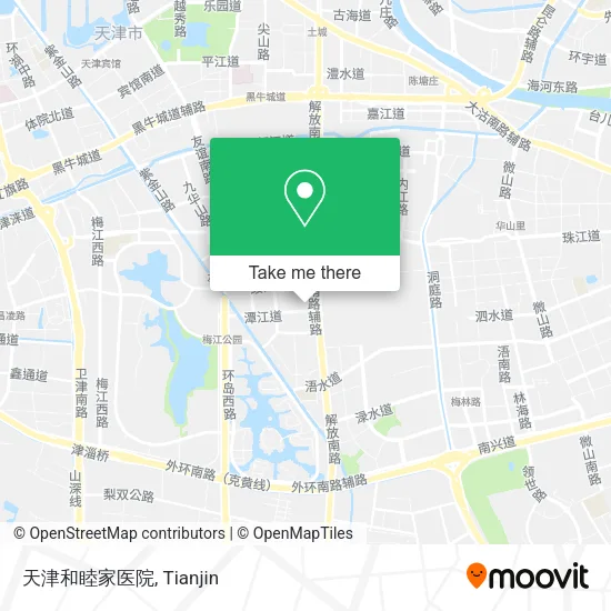 天津和睦家医院 map
