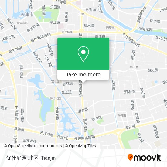 优仕庭园-北区 map