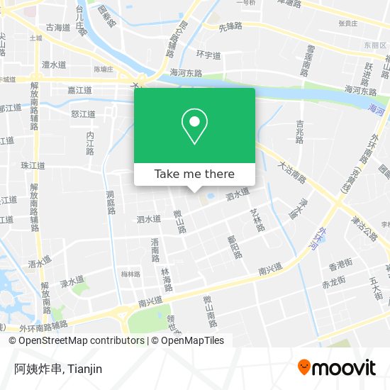 阿姨炸串 map