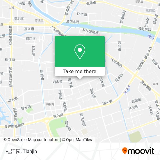 桂江园 map