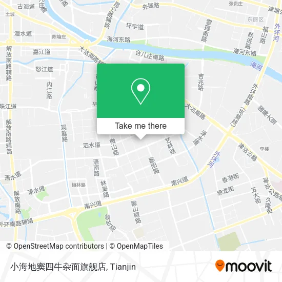 小海地窦四牛杂面旗舰店 map