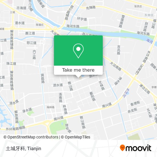 土城牙科 map