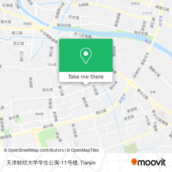 天津财经大学学生公寓-11号楼 map
