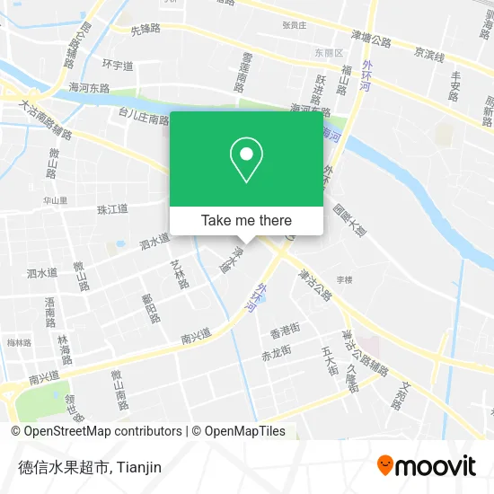 德信水果超市 map