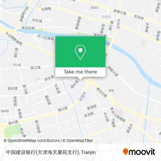 中国建设银行(天津海天馨苑支行) map