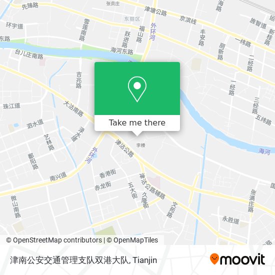 津南公安交通管理支队双港大队 map