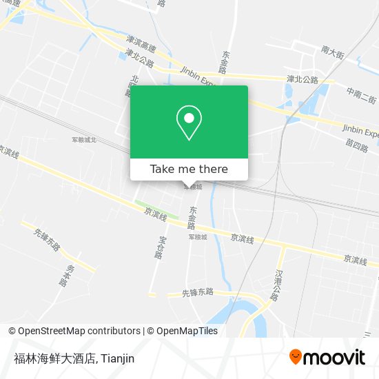 福林海鲜大酒店 map