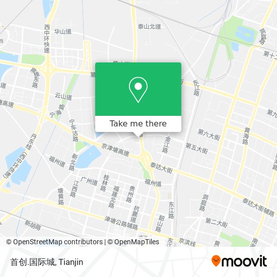 首创.国际城 map