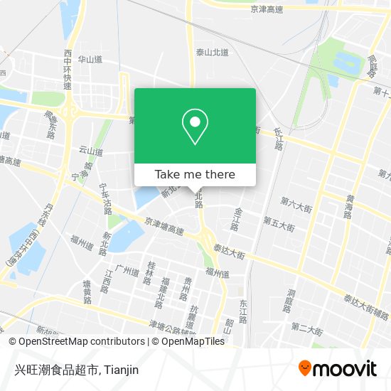 兴旺潮食品超市 map