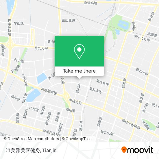 唯美雅美容健身 map