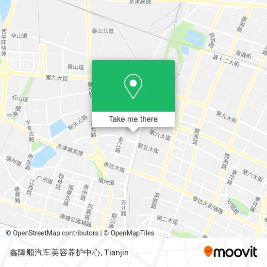 鑫隆顺汽车美容养护中心 map