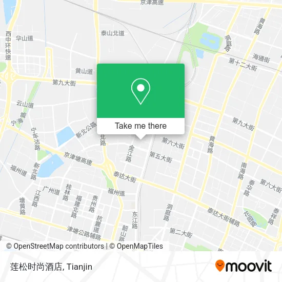 莲松时尚酒店 map