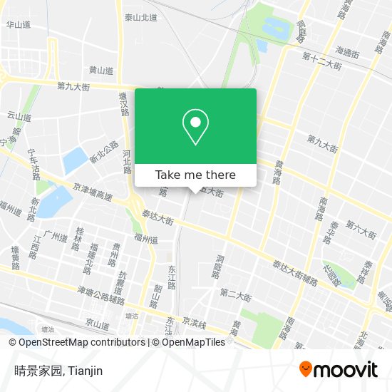 睛景家园 map