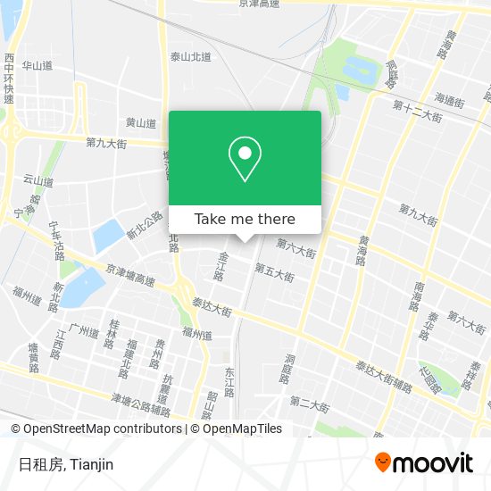 日租房 map