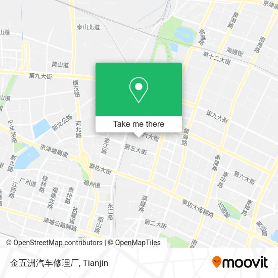 金五洲汽车修理厂 map