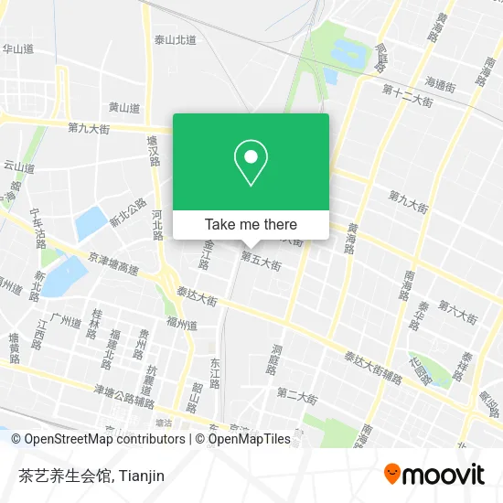 茶艺养生会馆 map