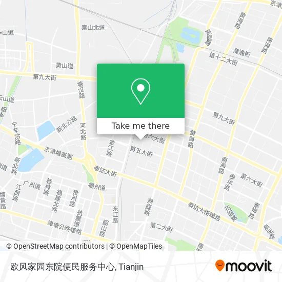 欧风家园东院便民服务中心 map