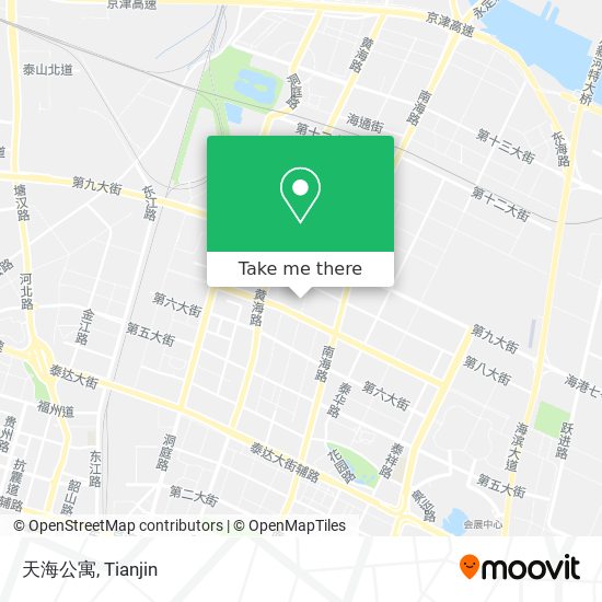 天海公寓 map