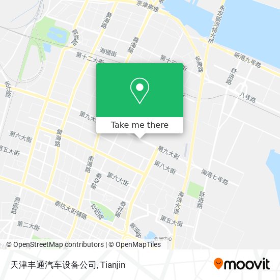 天津丰通汽车设备公司 map