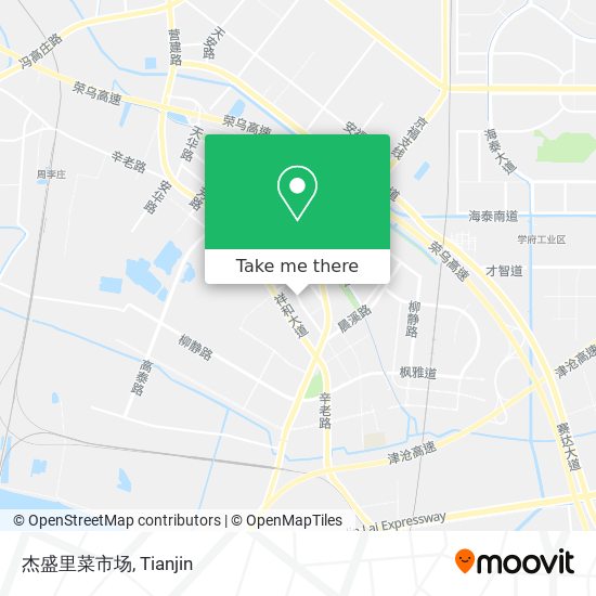 杰盛里菜市场 map