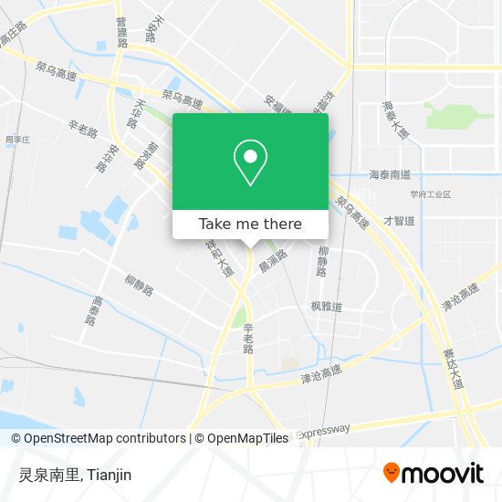 灵泉南里 map