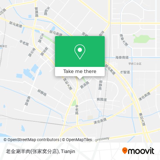 老金涮羊肉(张家窝分店) map